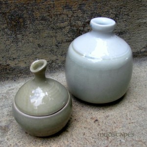 Apple jar with vase